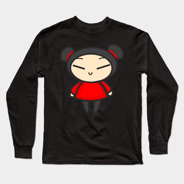 Pucca Long Sleeve T-Shirt by aishiiart